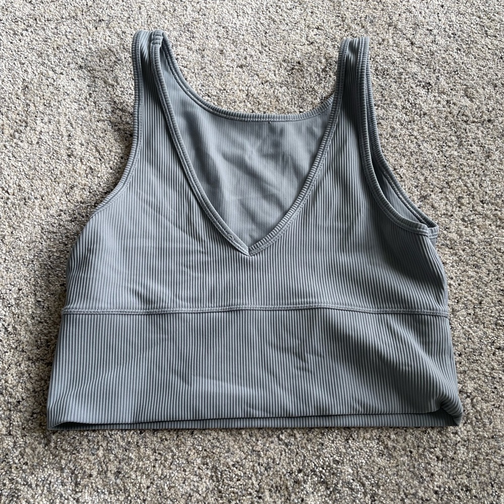 Lululemon reversible tank top cropped